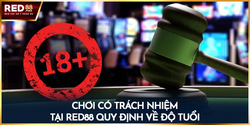Chơi có trách nhiệm tại Red88 quy định về độ tuổi